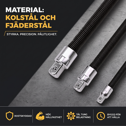 Flexibelt Förlängningsskaft 3-pack – bild 4