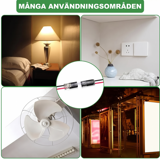 Snabbkopplingar 2-pol för LED-list – bild 8